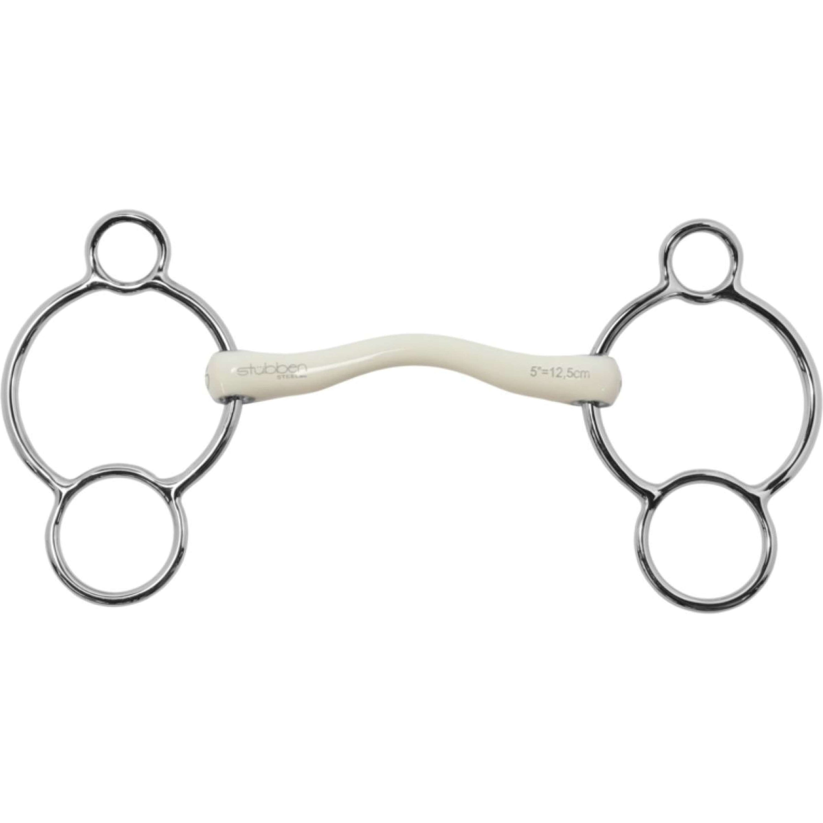Stübben 3 Ring Gebiss Fine Line Flex 16mm Stübben 3 Ring Gebiss Fine Line Flex 16mm