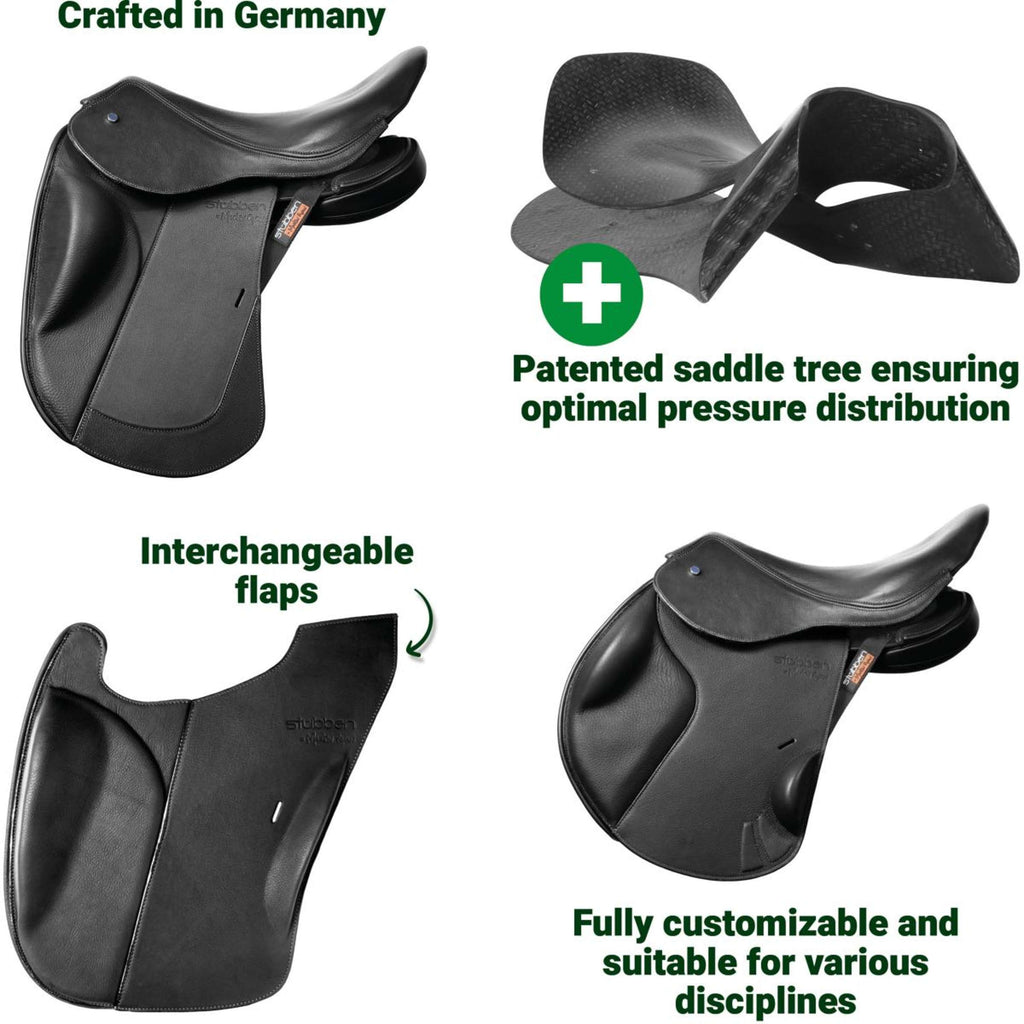 Stübben Trekkingsattel REVsport Schwarz