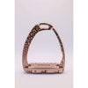 Tech Stirrups Steigbügel Venice Sloped EVO Leopard Rosegold