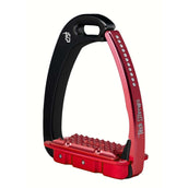 Tech Stirrups Steigbügel Venice Swarovski Kind Schwarz/Rot