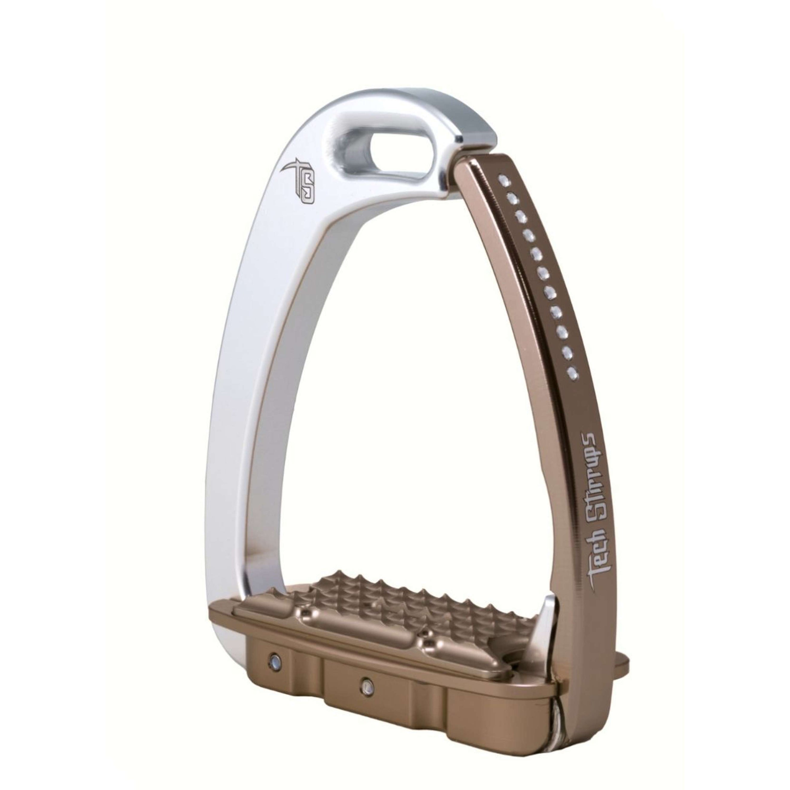 Tech Stirrups Steigbügel Venice Swarovski Kind Silber/Braun Tech Stirrups Steigbügel Venice Swarovski Kind Silber/Braun