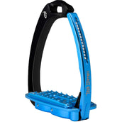 Tech Stirrups Steigbügel Venice Sloped Evo Swarovski Schwarz/Blau