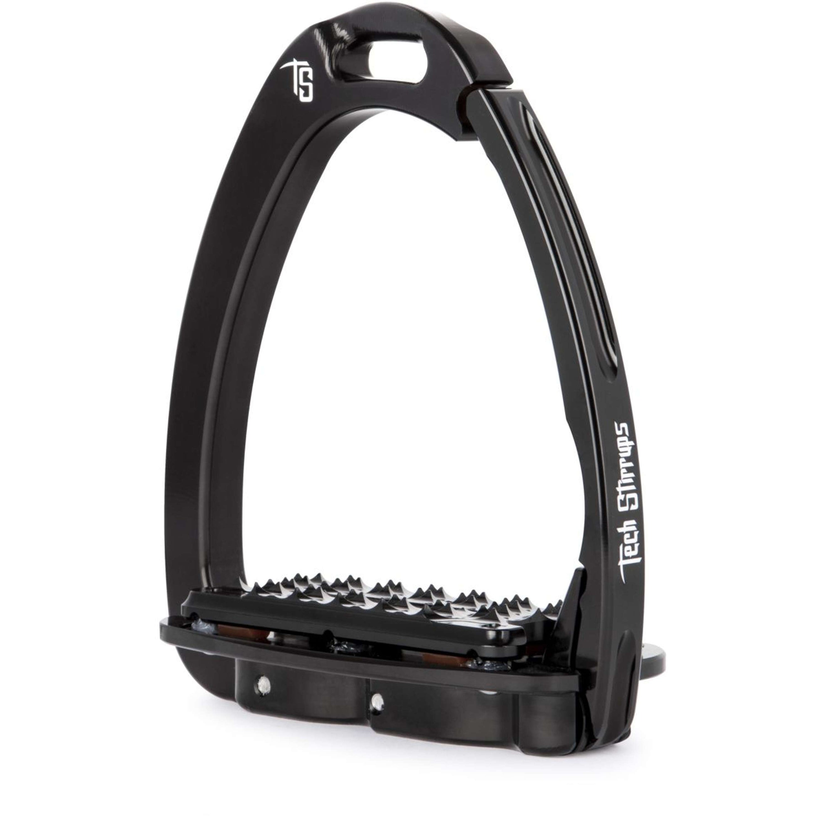 Tech Stirrups Steigbügel Venice Plus EVO Schwarz/Schwarz