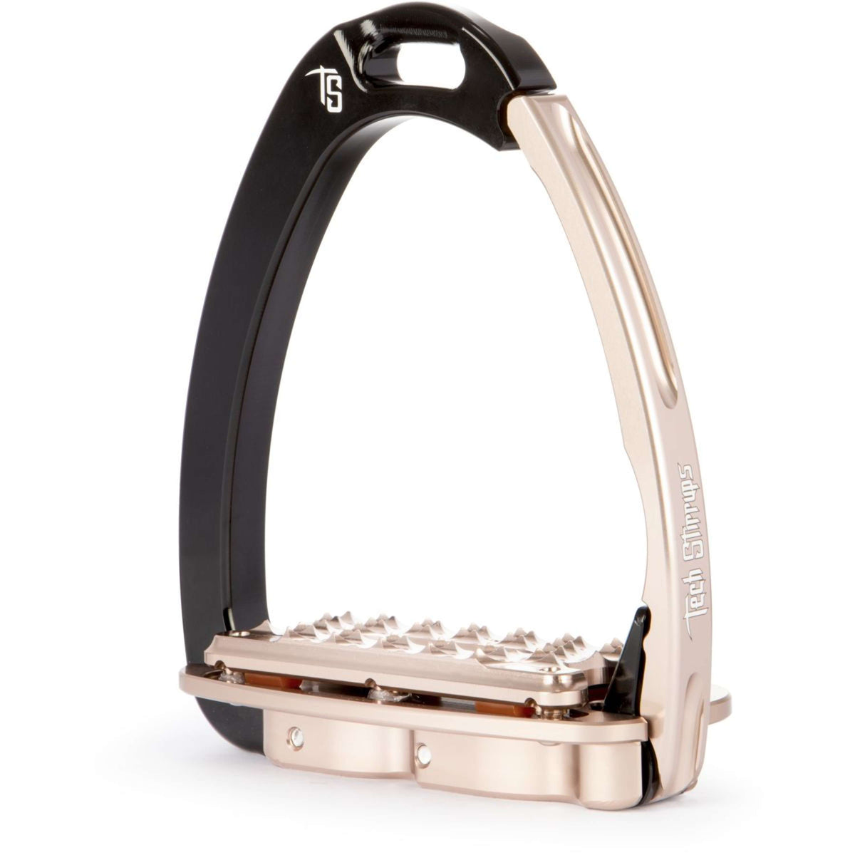 Tech Stirrups Steigbügel Venice Plus EVO Schwarz/Rosegold