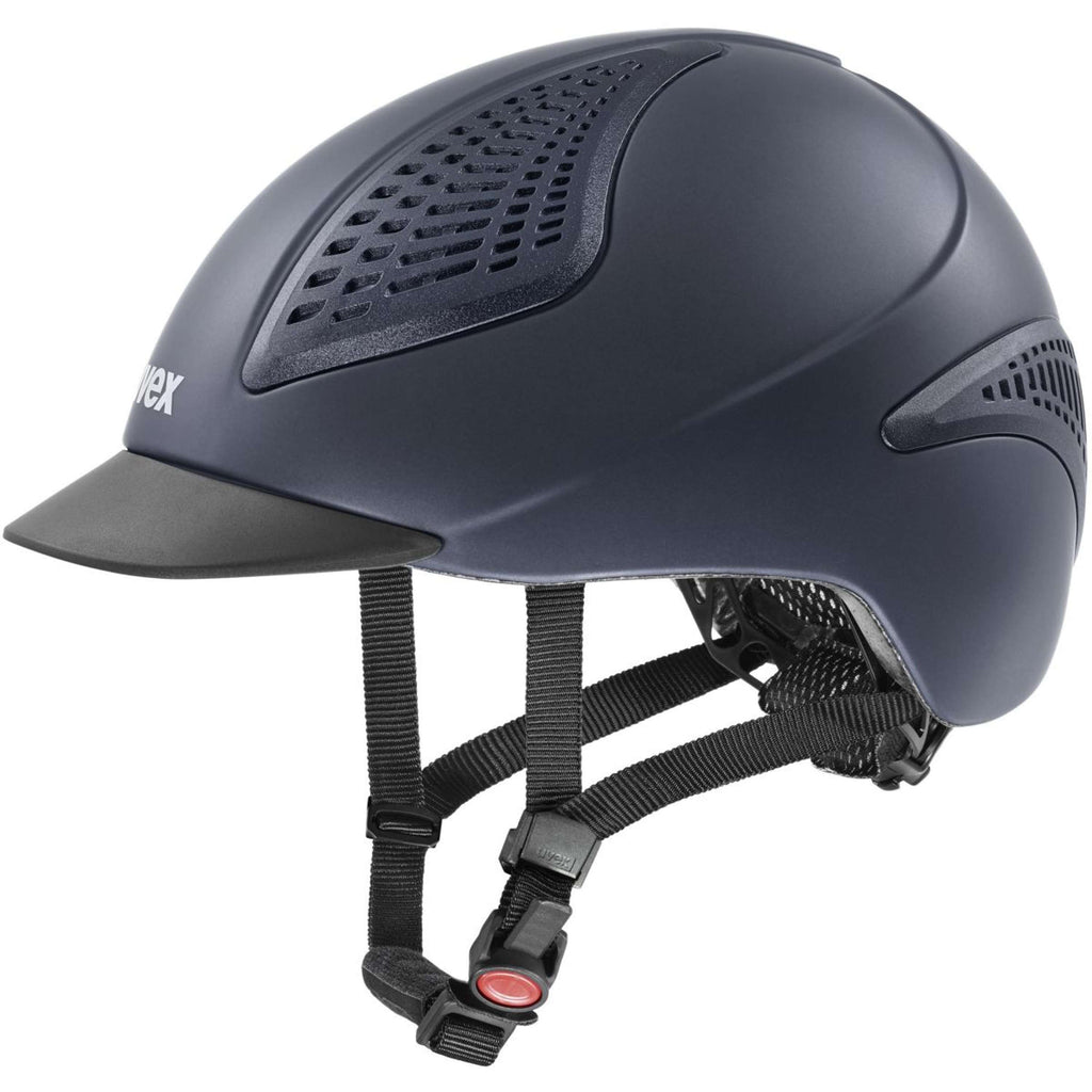 Uvex Reithelm Exxential III Blau Matt