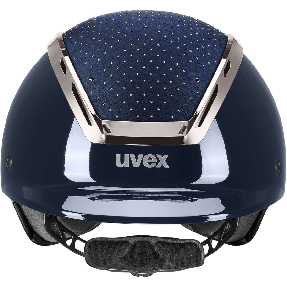 Uvex Reithelm Exxeed Glow Navy/Schwarz