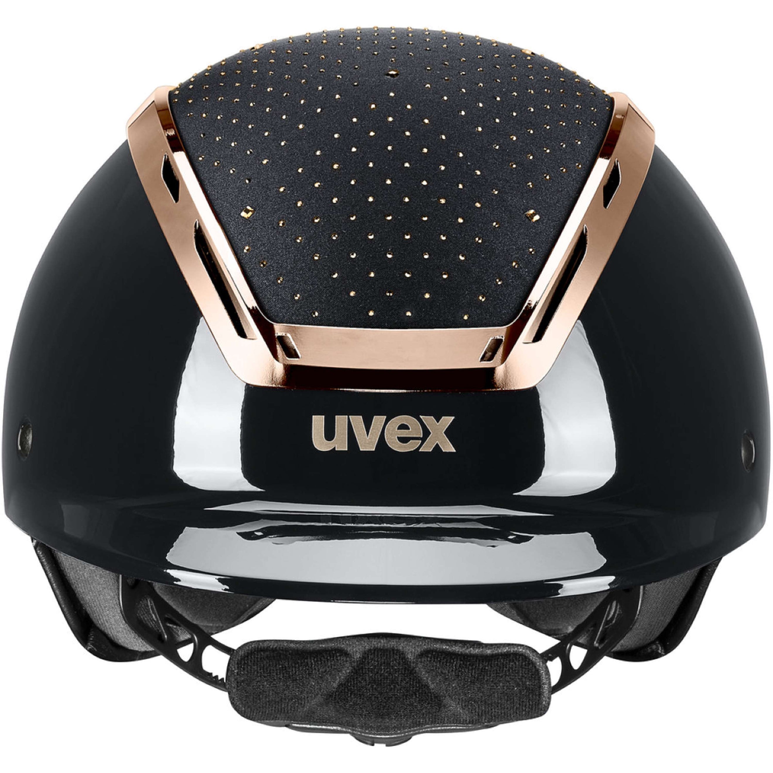 Uvex Reithelm Exxeed Glow Schwarz/Rosa Uvex Reithelm Exxeed Glow Schwarz/Rosa