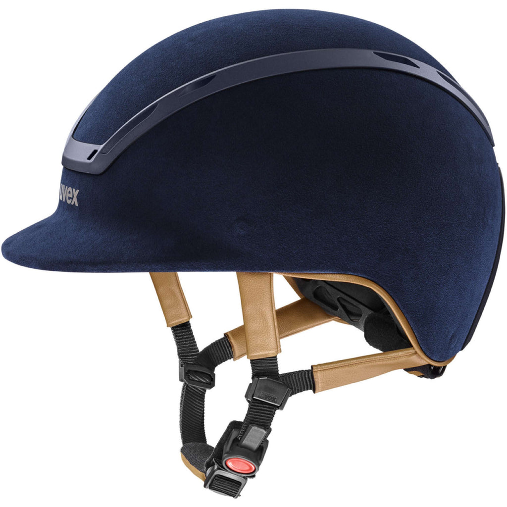 Uvex Reithelm Exxeed Classical Navy Mat