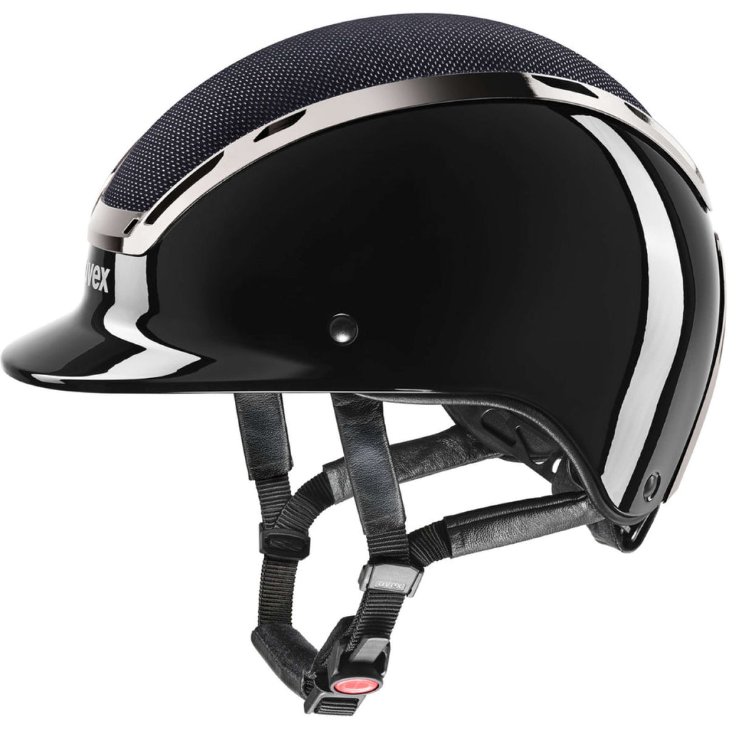 Uvex Reithelm Exxeed Elegance Schwarz