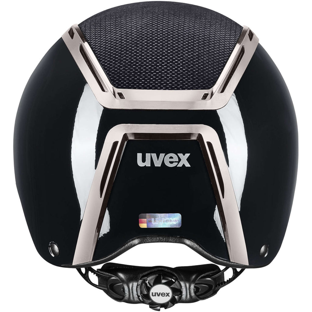 Uvex Reithelm Exxeed Elegance Schwarz
