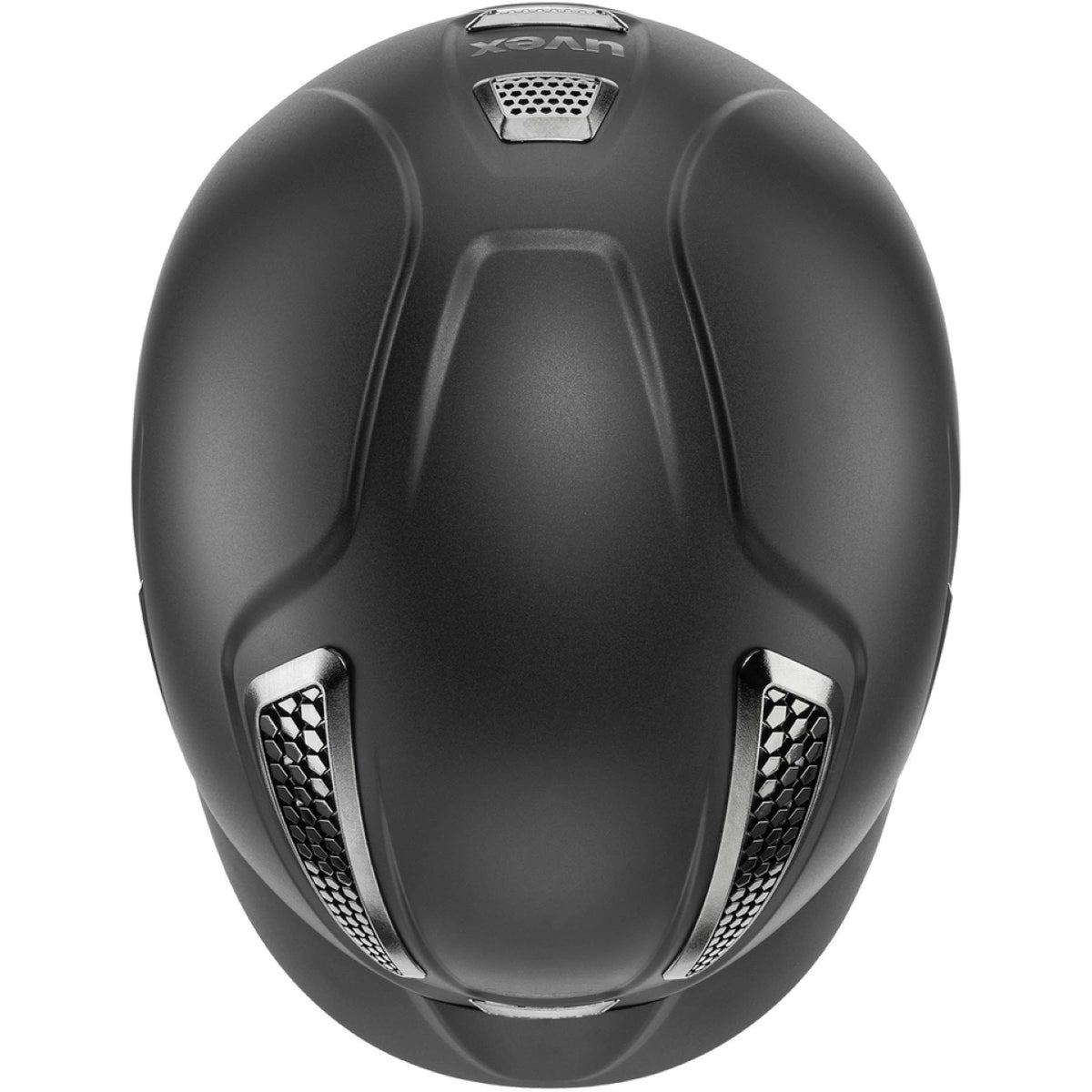 Uvex Reithelm Perfexxion III Chrome Schwarz