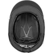 Uvex Reithelm Perfexxion III Chrome Schwarz