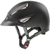 Uvex Reithelm Perfexxion III Chrome Schwarz
