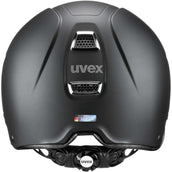 Uvex Reithelm Perfexxion III Chrome Schwarz