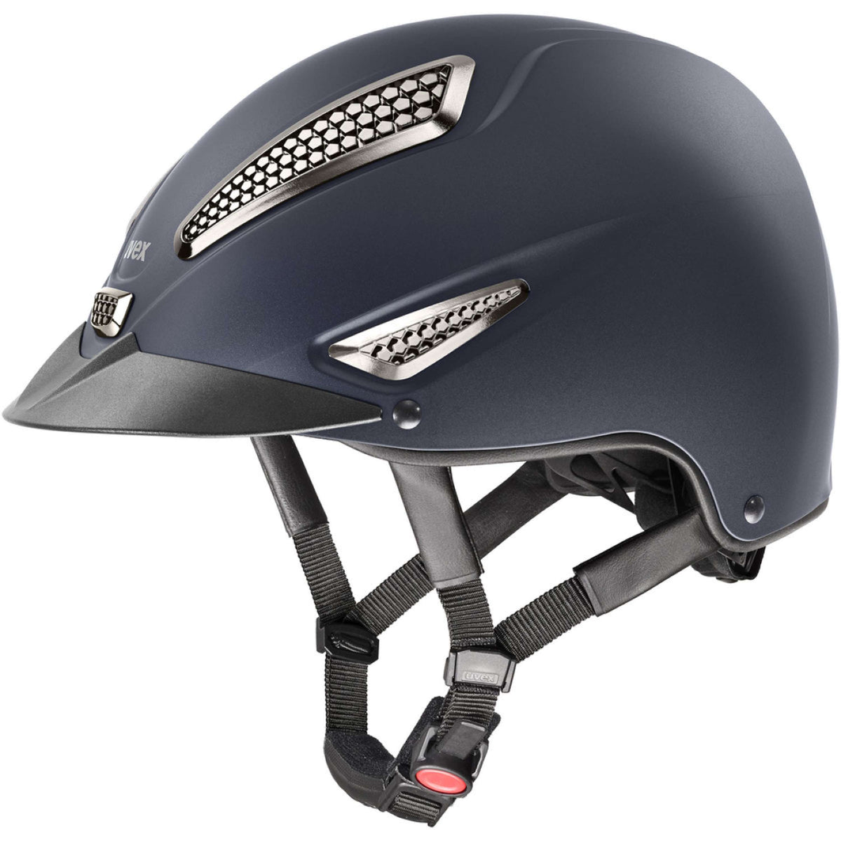 Uvex Reithelm Perfexxion III Chrome Navy