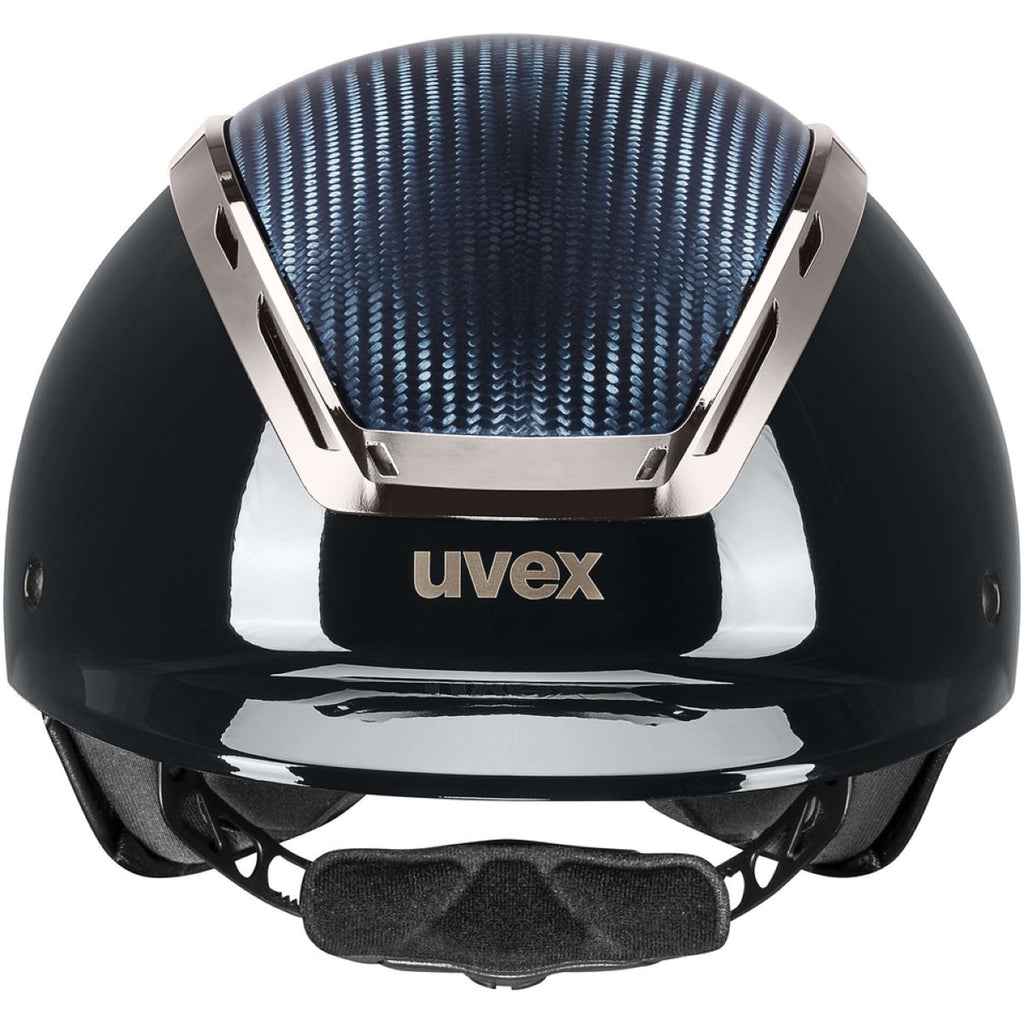 Uvex Reithelm Exxeed Ultimate Navy Shiny