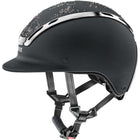 Uvex Reithelm Exxeed Diamond Schwarz