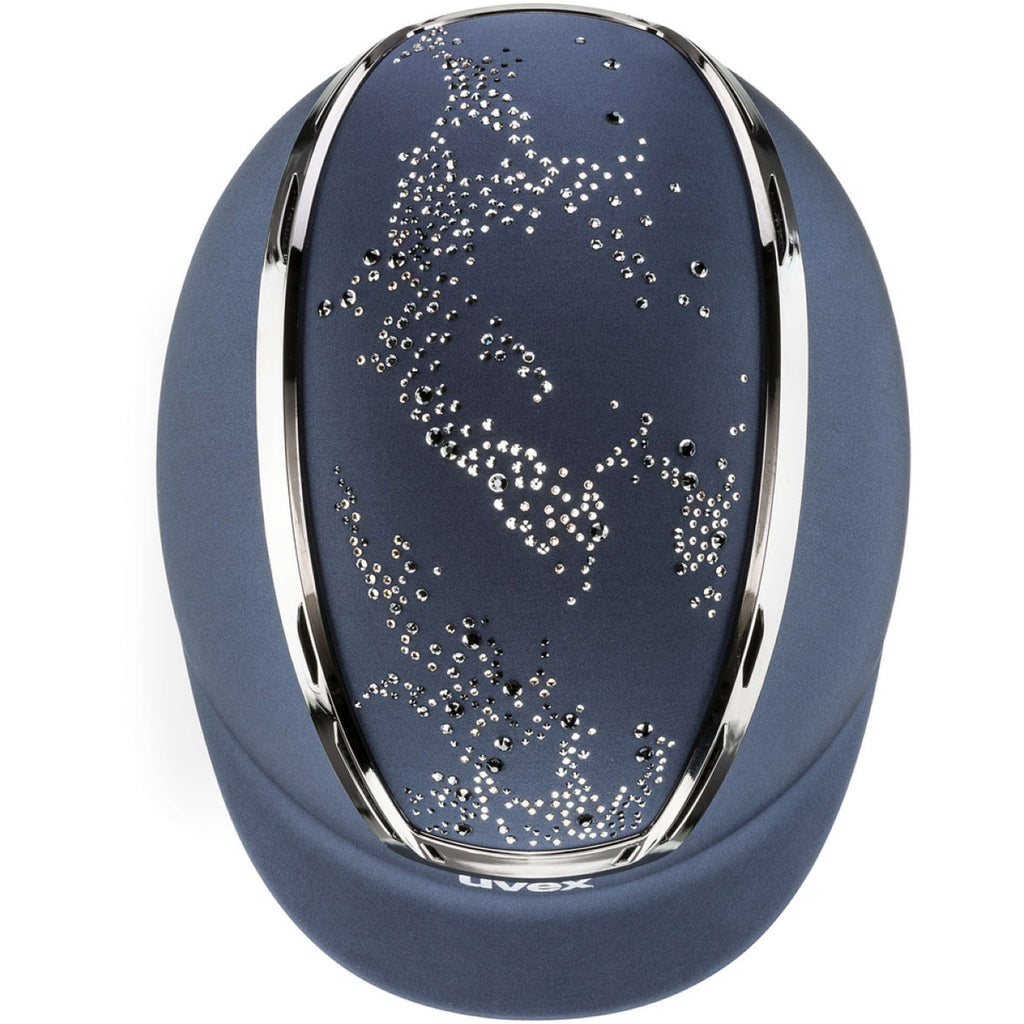 Uvex Reithelm Exxeed Diamond Navy