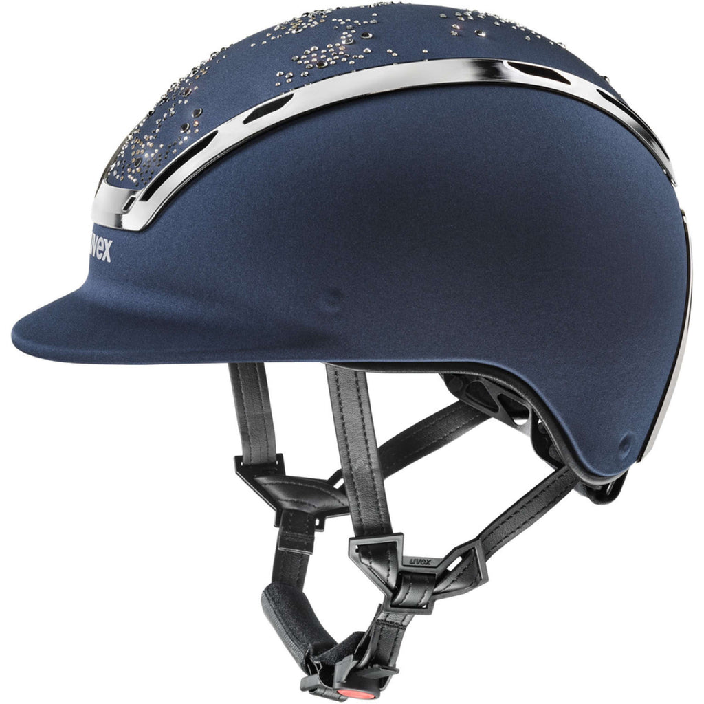 Uvex Reithelm Exxeed Diamond Navy