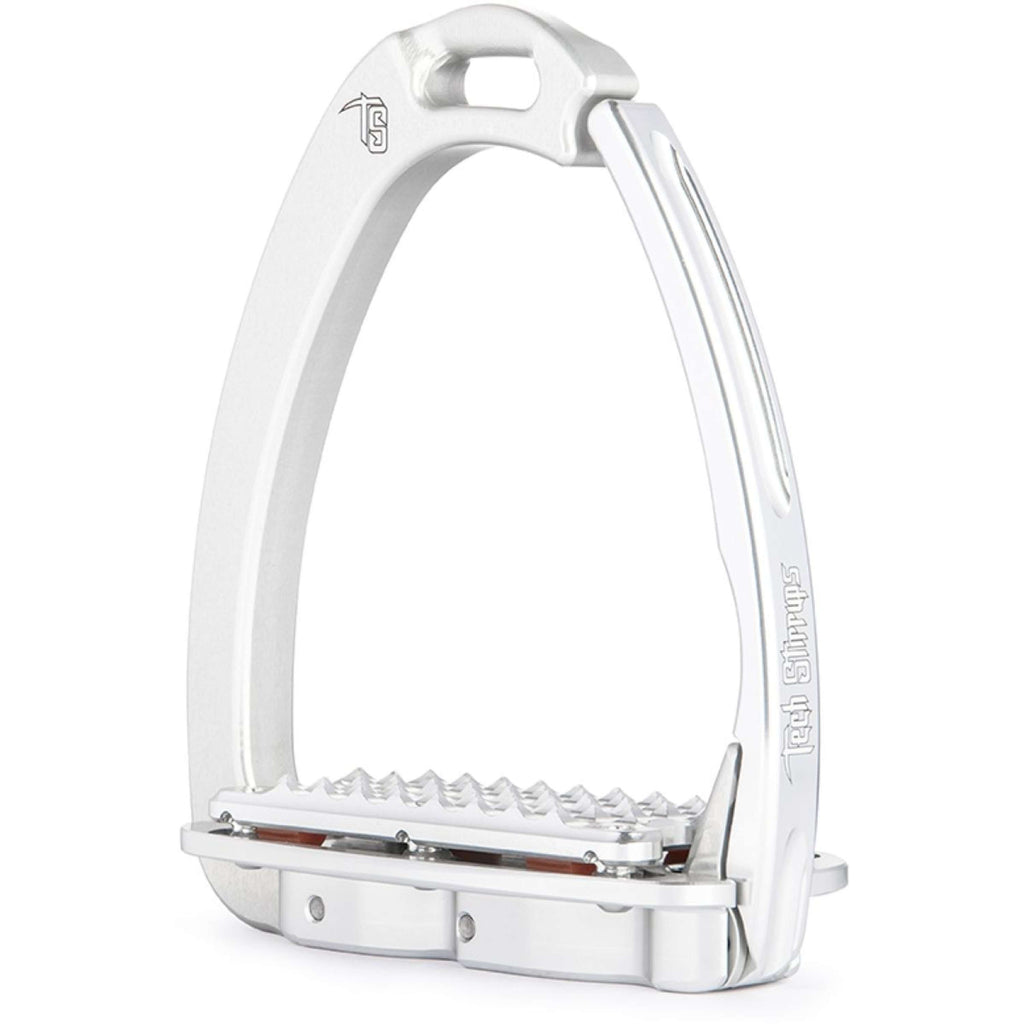 Tech Stirrups Steigbügel Venice Sloped Dressur Silber/Silber