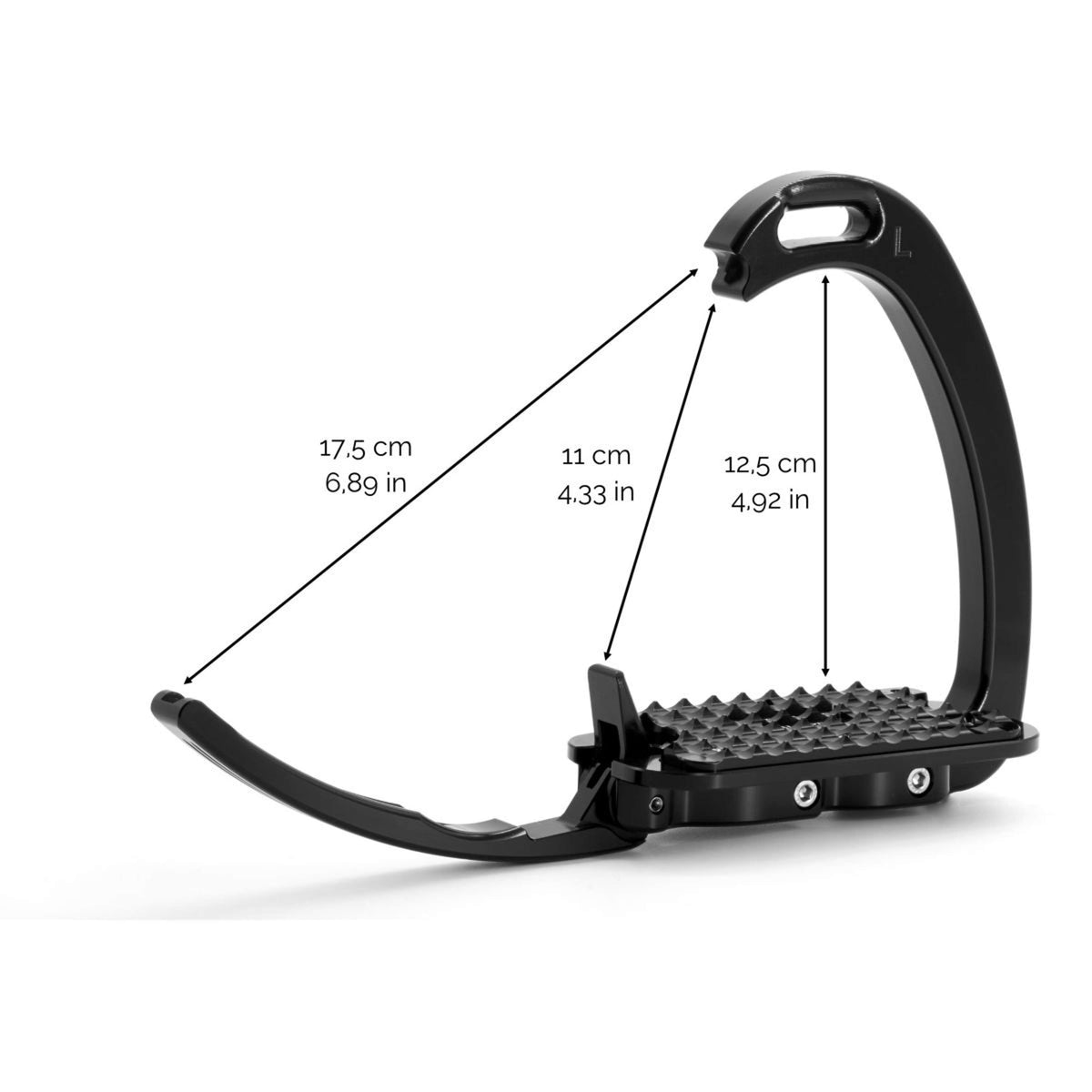 Tech Stirrups Steigbügel Venice Sloped Dressur Titan