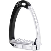 Tech Stirrups Steigbügel Venice Sloped EVO Schwarz/Silber
