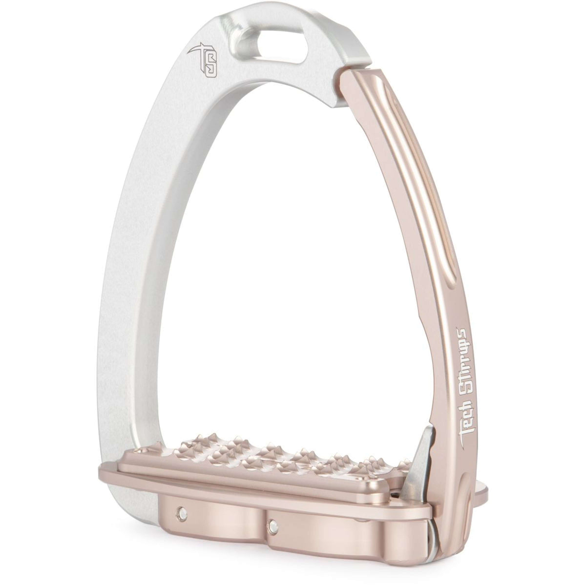 Tech Stirrups Steigbügel Venice Sloped EVO Silber/Roségold