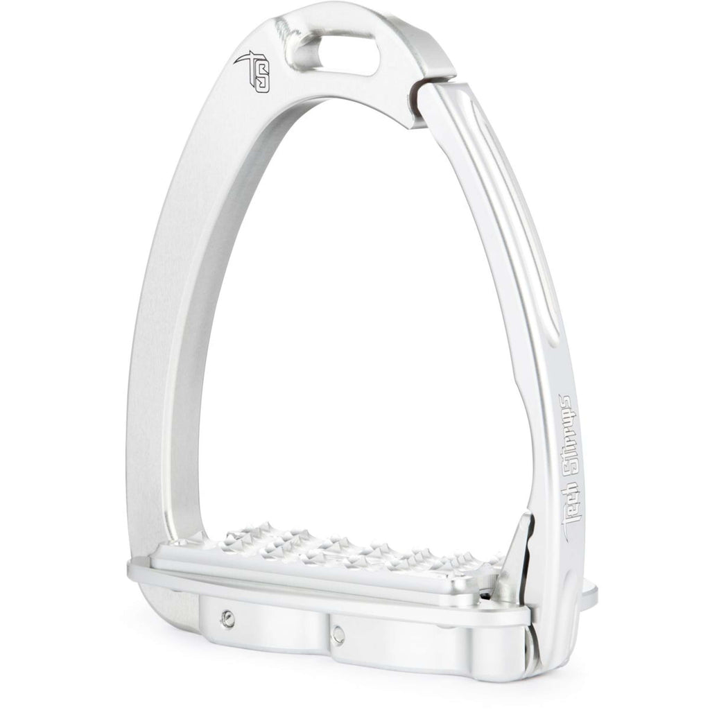 Tech Stirrups Steigbügel Venice Sloped EVO Silber/Silber