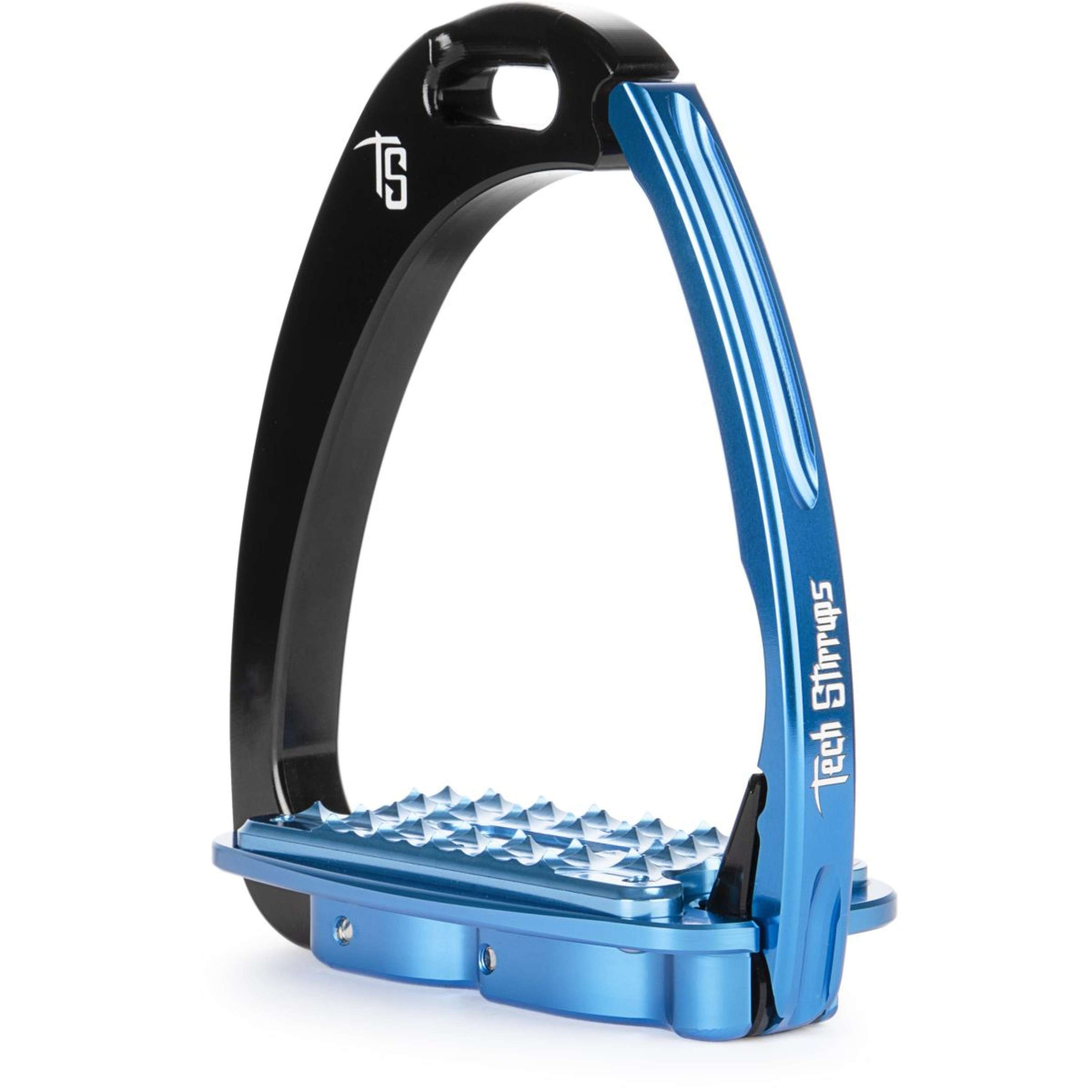 Tech Stirrups Steigbügel Venice Sloped Schwarz/Blau