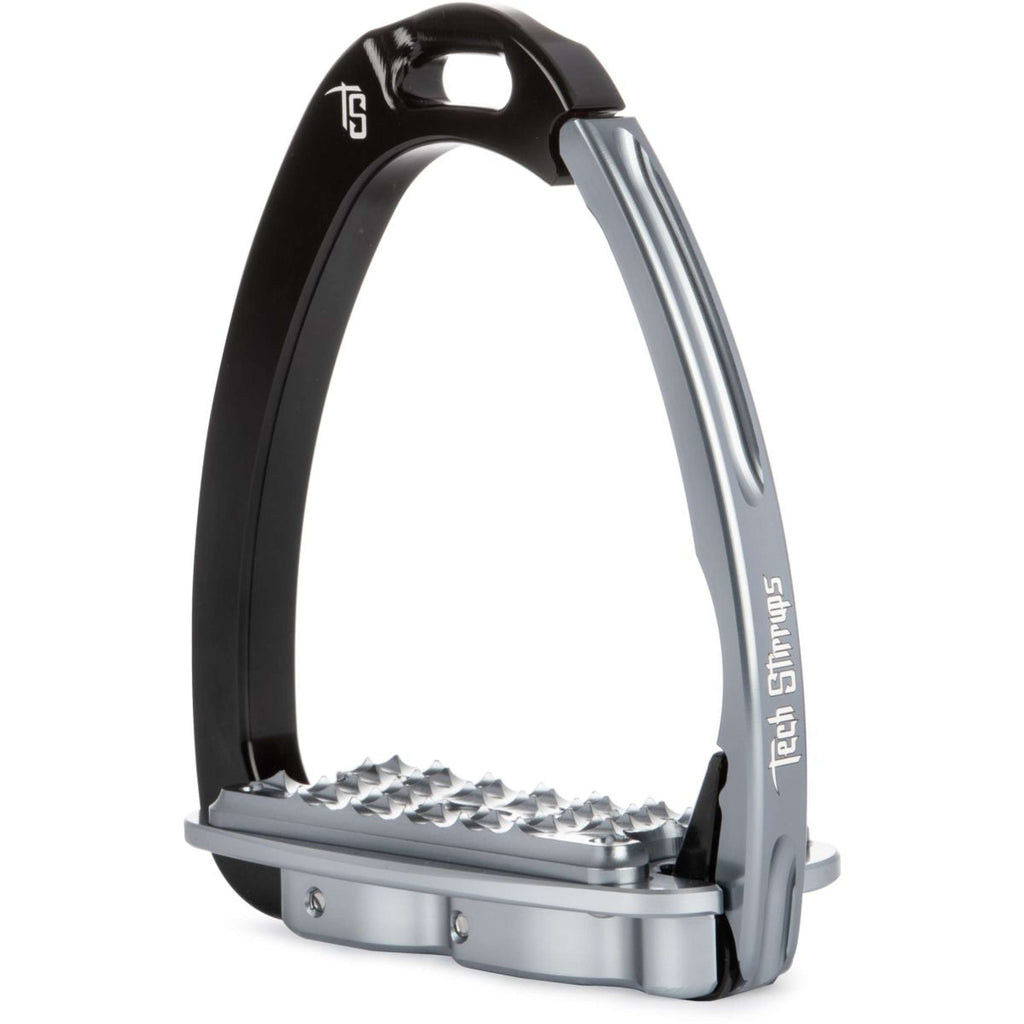 Tech Stirrups Steigbügel Venice Sloped EVO Schwarz/Titan
