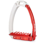 Tech Stirrups Steigbügel Venice EVO Classic Silber/Rot