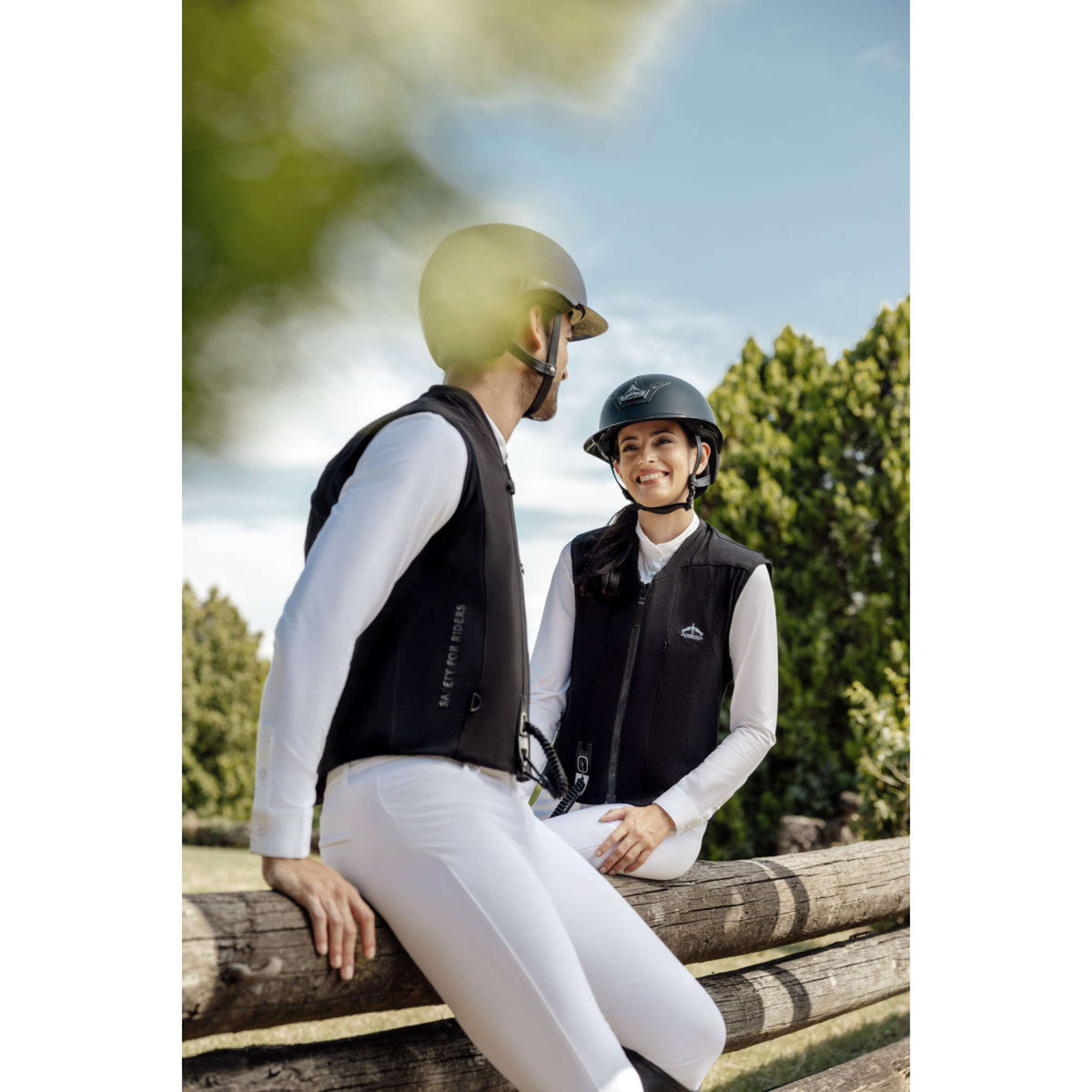 Veredus Airbag Weste Vita Unisex Schwarz