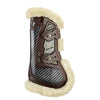 Veredus Sehnenschutz Carbon Gel Absolute Save the Sheep Front Braun