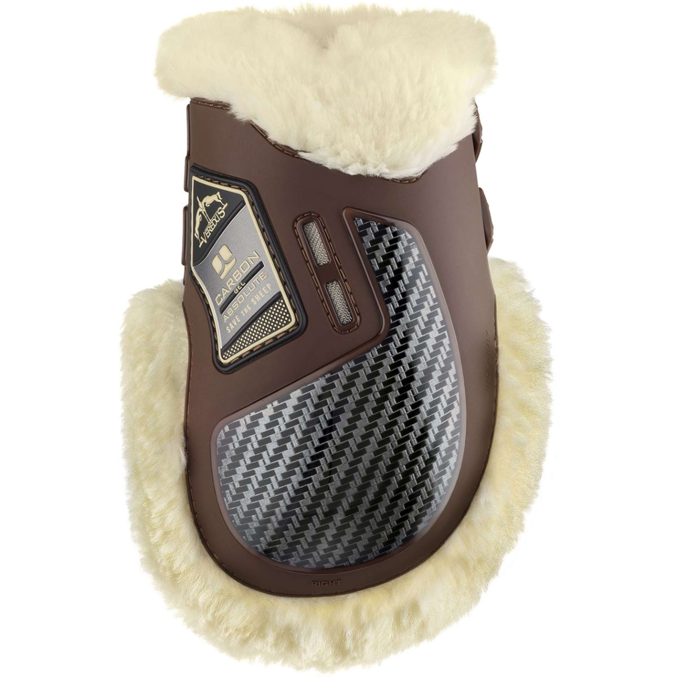 Veredus Streichkappen Carbon Gel Absolute Save the Sheep Rear Braun