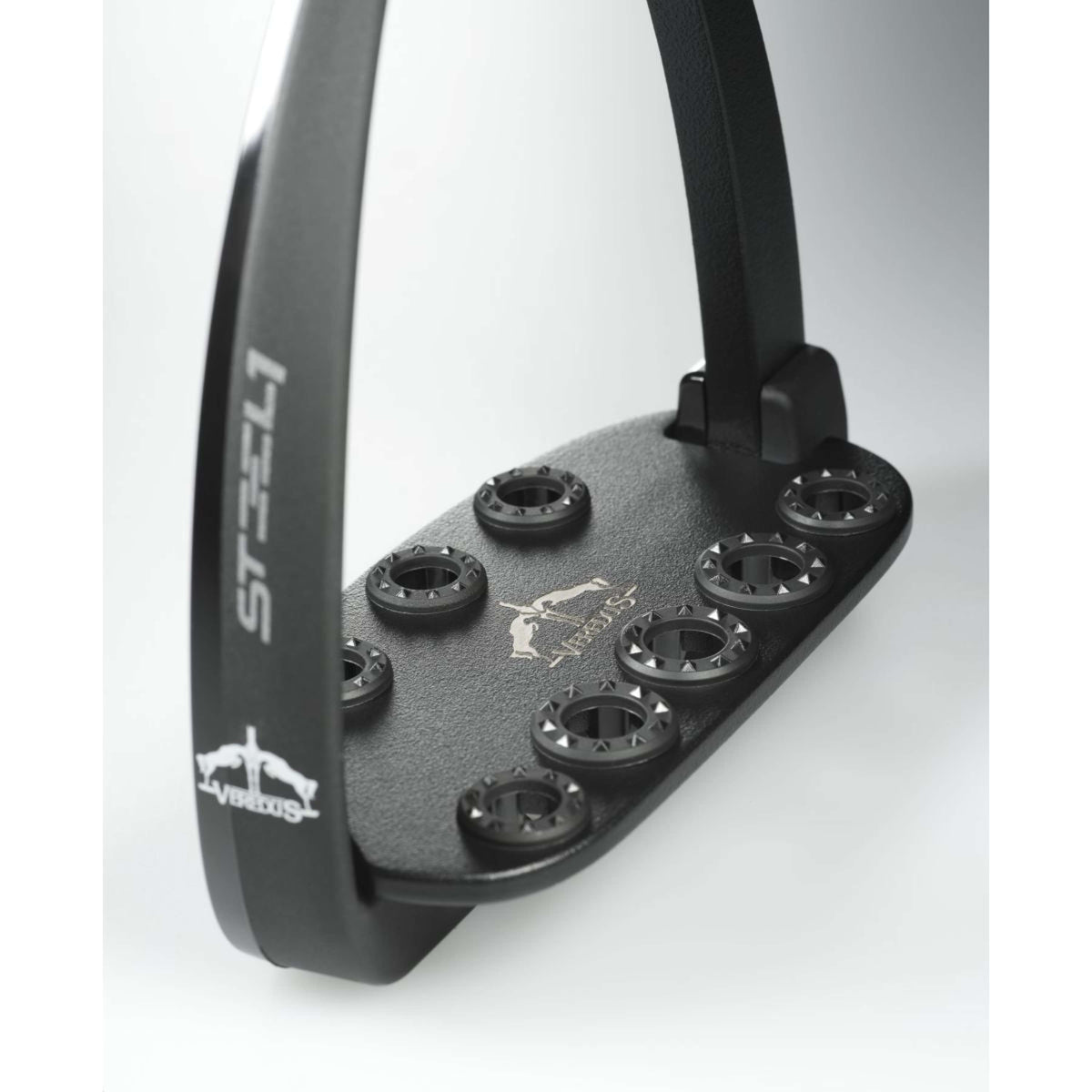 Veredus Steigbügel Steel1 Dark Schwarz