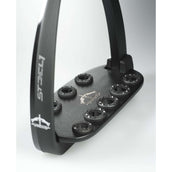 Veredus Steigbügel Steel1 Dark Schwarz