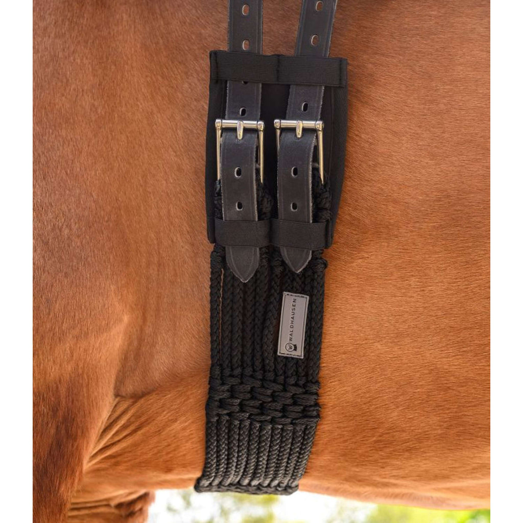 Waldhausen Sattelgurt String Schwarz