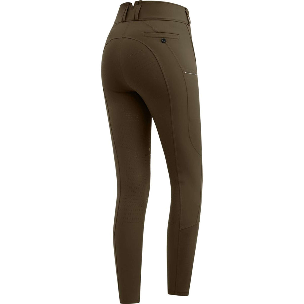 ELT Reithose Mathilda Glam High Waist Grün/Braun