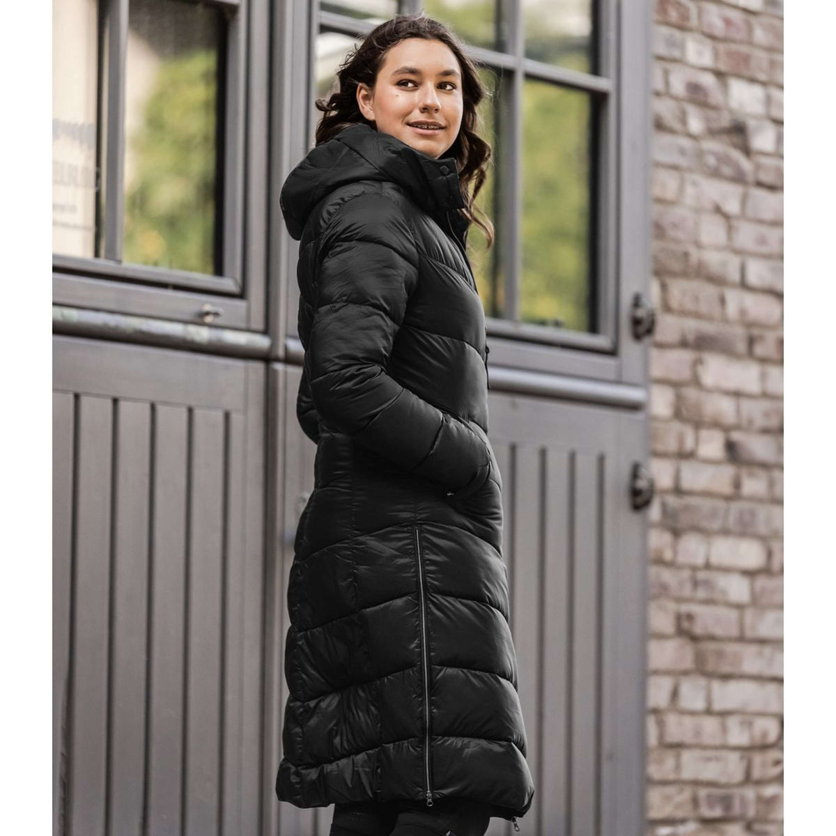 ELT Lange Jacke Oslo Schwarz