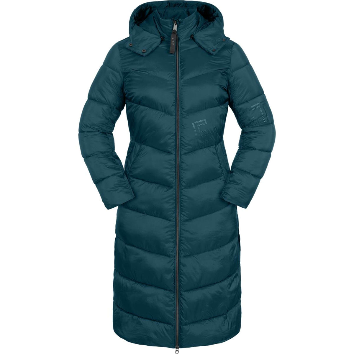 ELT Lange Jacke Oslo Petrol Blue