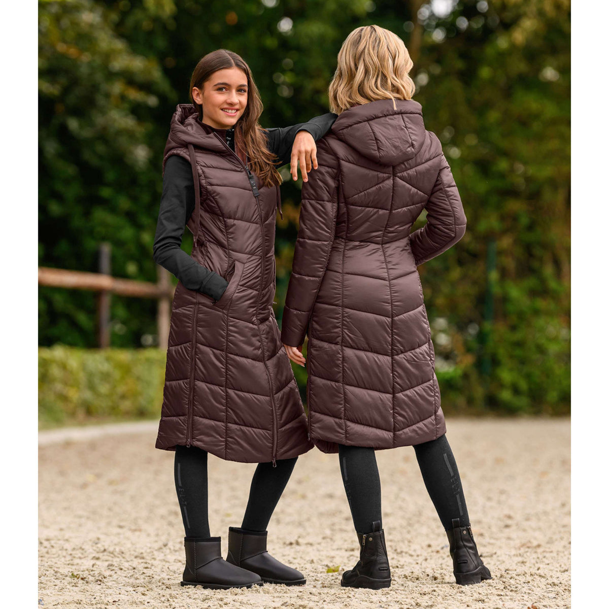 ELT Lange Jacke Oslo Mahogany