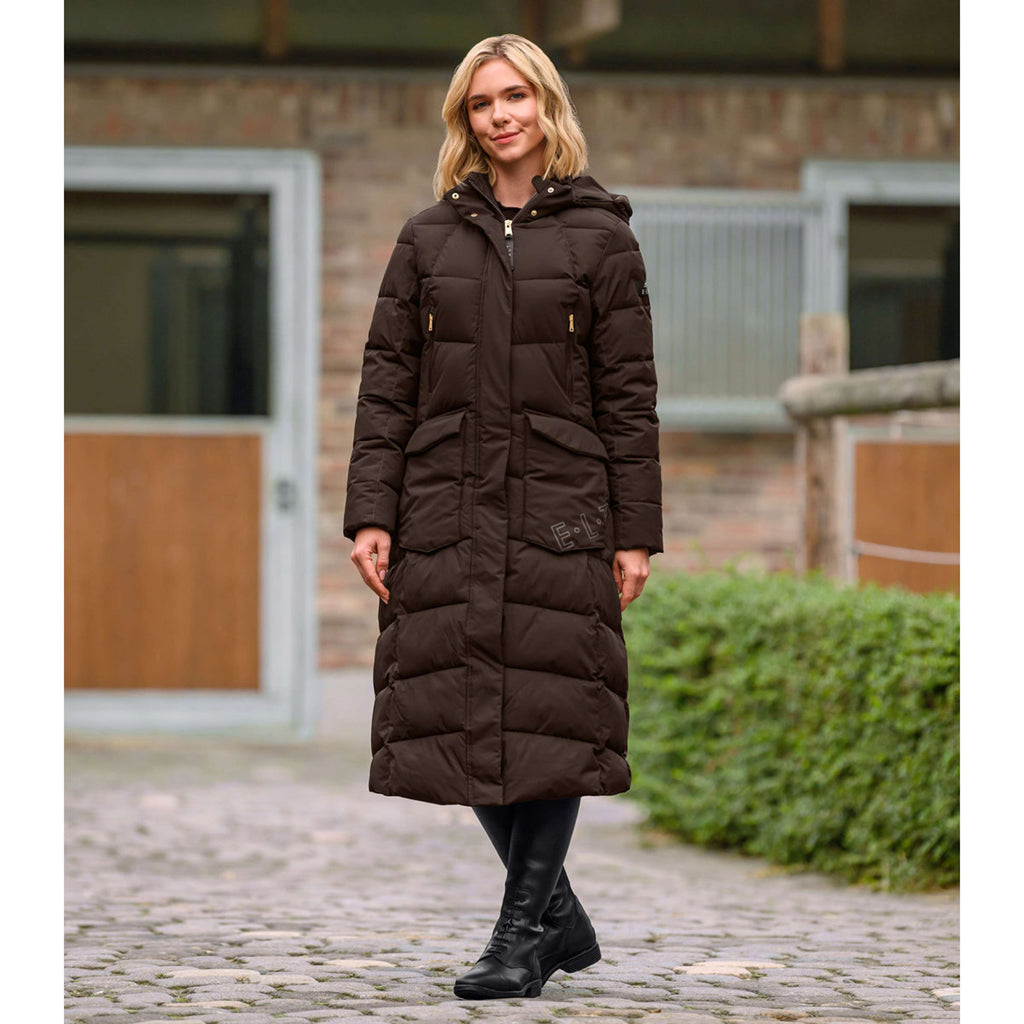 ELT Lange Jacke Saphira Advanced Riding Espresso