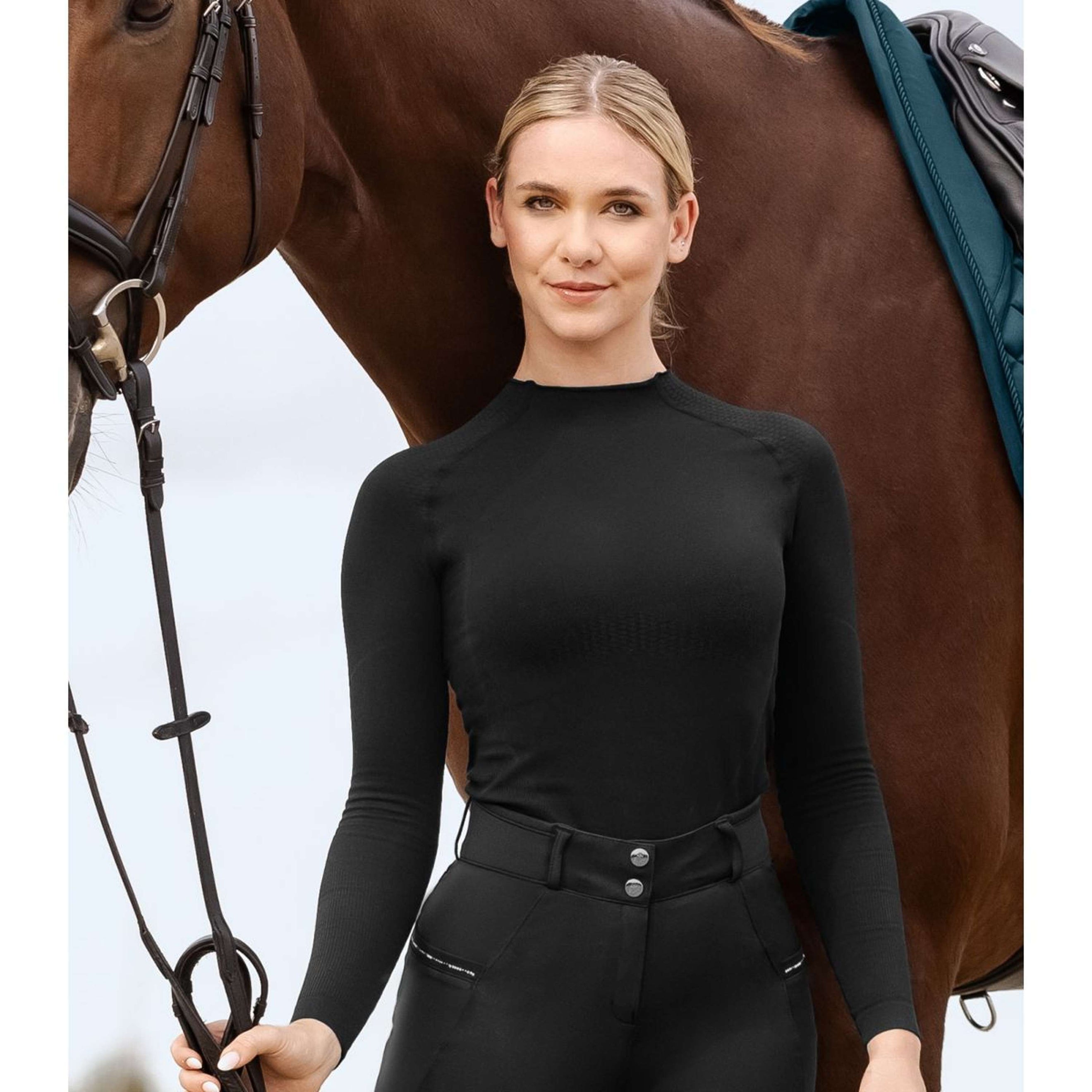 ELT Shirt Functional Richmond Lange Ärmel Schwarz ELT Shirt Functional Richmond Lange Ärmel Schwarz