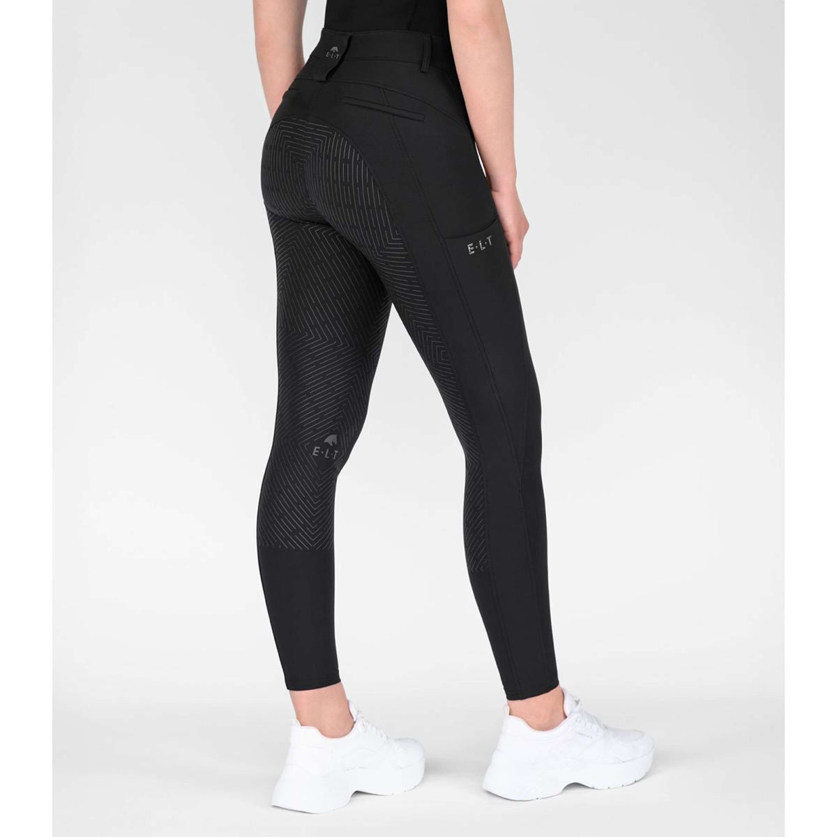 ELT Reithose Comfort Ride silicone Schwarz