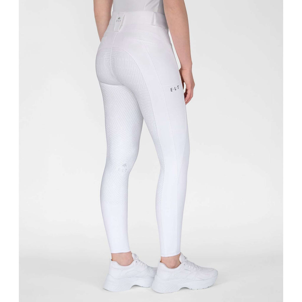 ELT Reithose Comfort Ride silicone Weiß