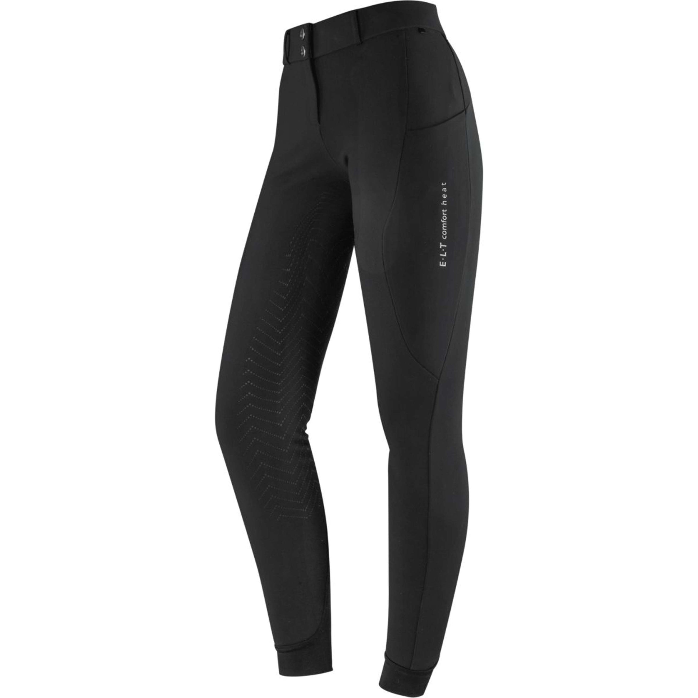 ELT Reithose Heated Comfort Schwarz