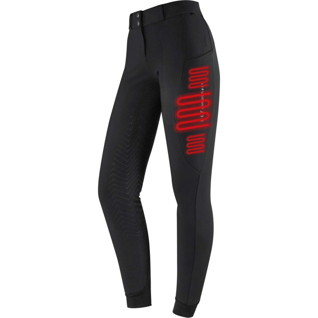 ELT Reithose Heated Comfort Schwarz
