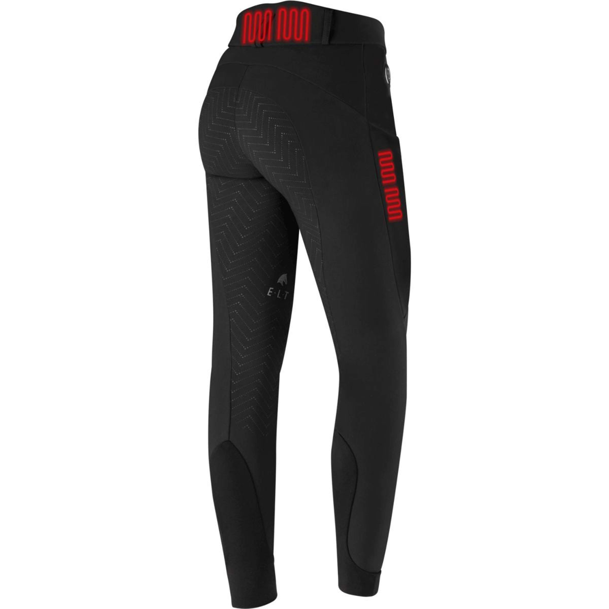 ELT Reithose Heated Comfort Schwarz