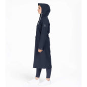 ELT Lange Regenjacke Performance Deepblue