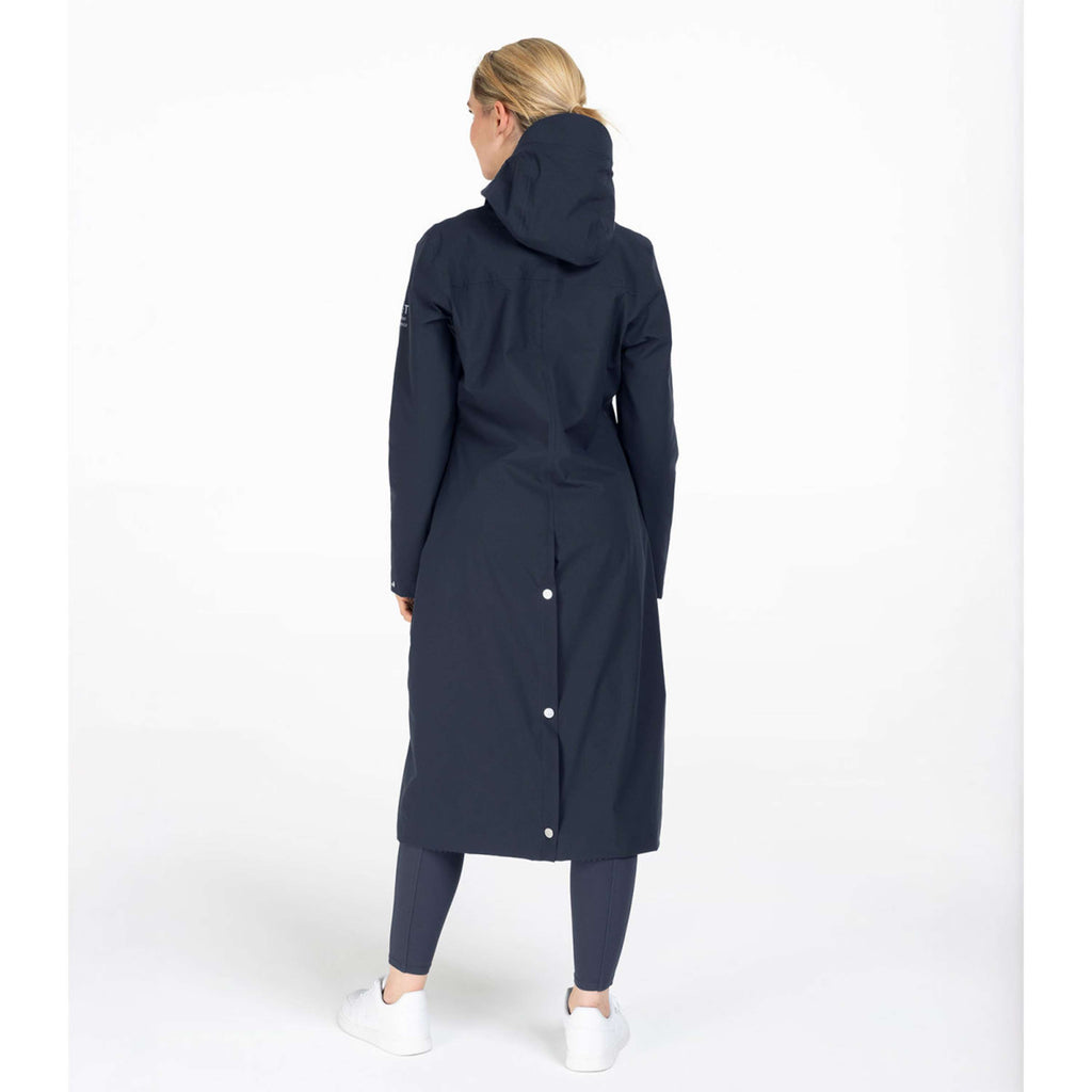 ELT Lange Regenjacke Performance Deepblue